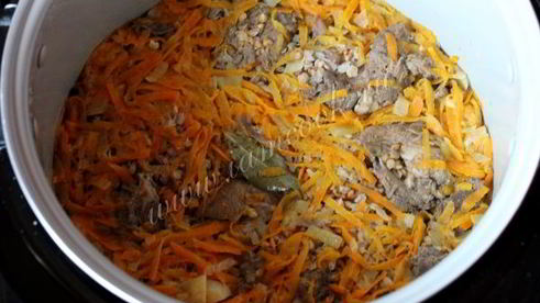 гречка с тушенкой в мультиварке