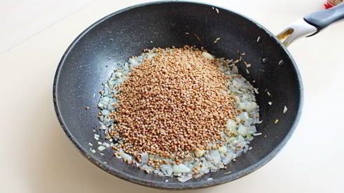 гречка со свеклой