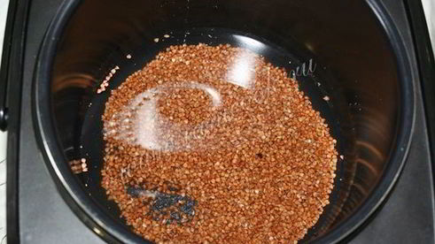 гречневая каша на воде в мультиварке