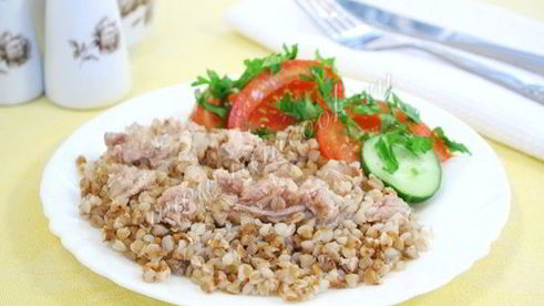 гречневая каша на воде в мультиварке