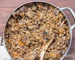 Гречневая каша с мясом