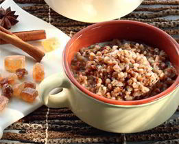 Гречневая каша с пряным молоком