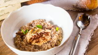 Гречневая каша с тирамису