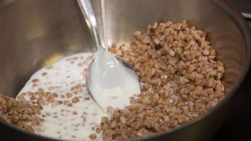 гречневая каша с тирамису