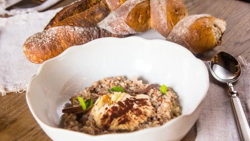 гречневая каша с тирамису