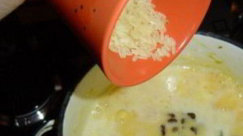 кабачковая каша с рисом