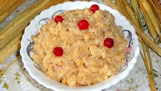 Каша из булгура на молоке