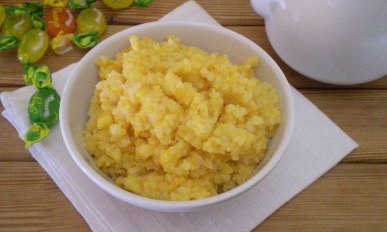 Рецепт каши из тыквы в мультиварке