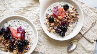 Каша на соевом молоке