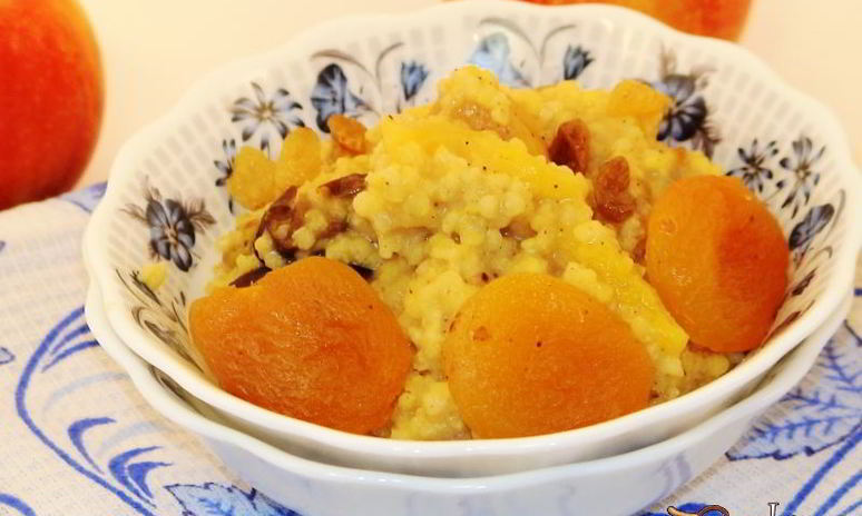 Рецепт каши пшенной на яблочном соке