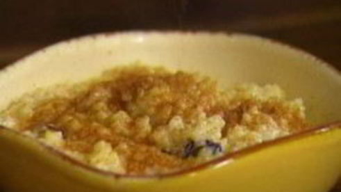 каша пшенная с изюмом