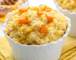 Каша пшенная с тыквой