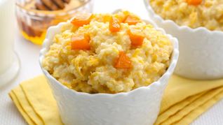 Каша пшенная с тыквой