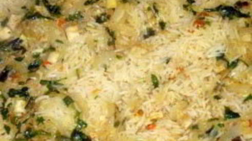 каша рисовая с говядиной