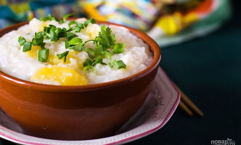 Рецепт каши с тыквой и рисом