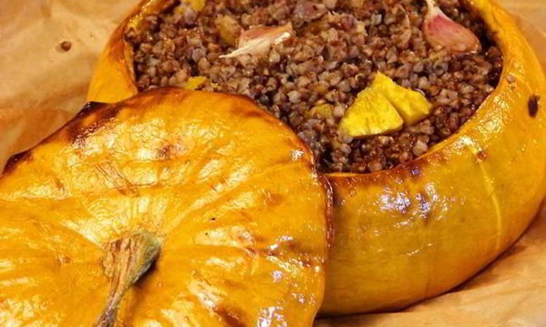 Рецепт каши в тыкве