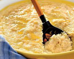 Каша ячневая со сметаной