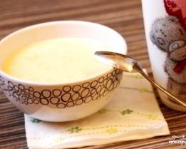 Кукурузная каша на молоке