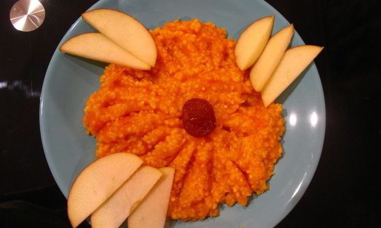 Рецепт кукурузной каши с тыквой