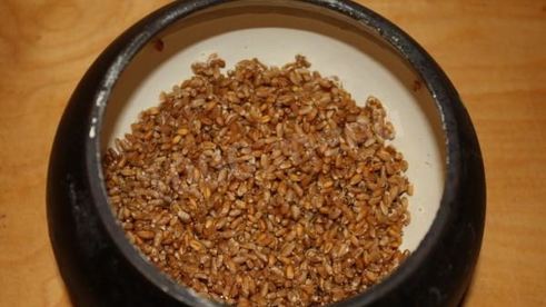 кутья из пшеницы на рождество