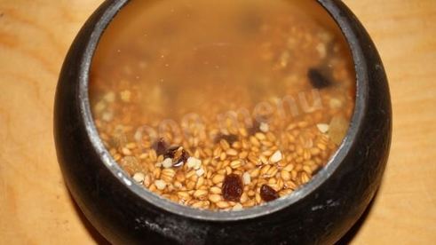 кутья из пшеницы на рождество