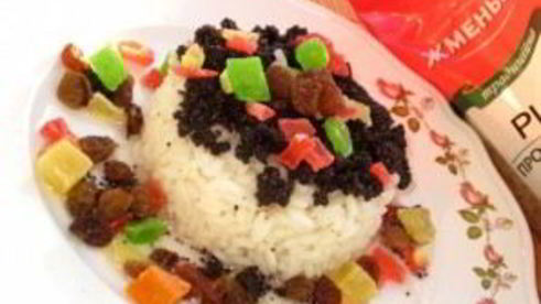 кутья с рисом и изюмом