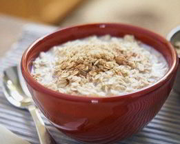 Овсяная каша на молоке