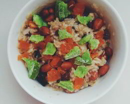 Овсяная каша с сухофруктами