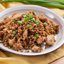 Каши с курицей