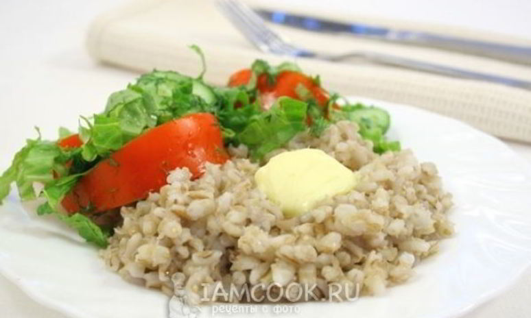 Рецепт перловой каши в мультиварке