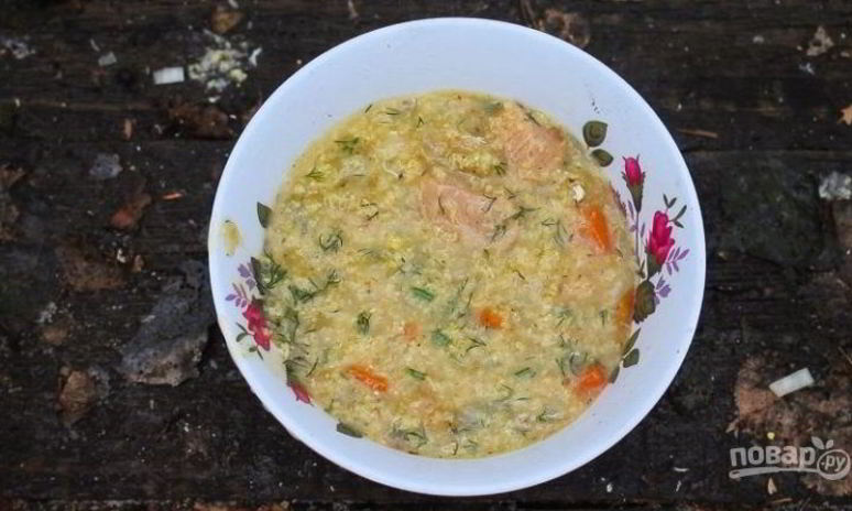 Рецепт полевой каши