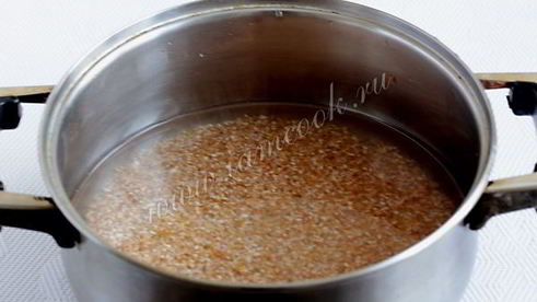 пшеничная каша на воде