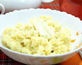 Пшенная каша на молоке