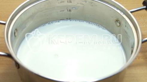 пшенная каша на молоке