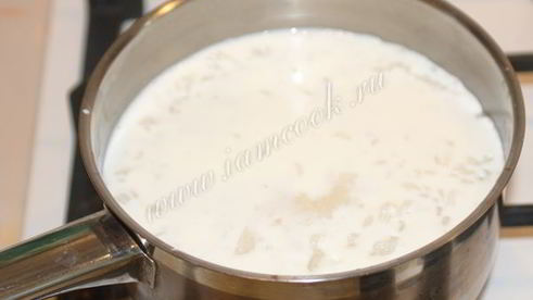 рисовая каша на молоке