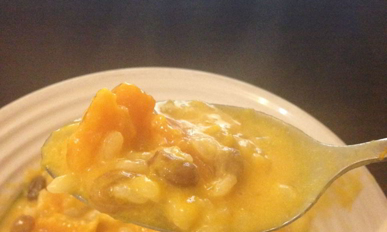 Рецепт рисовой каши с тыквой