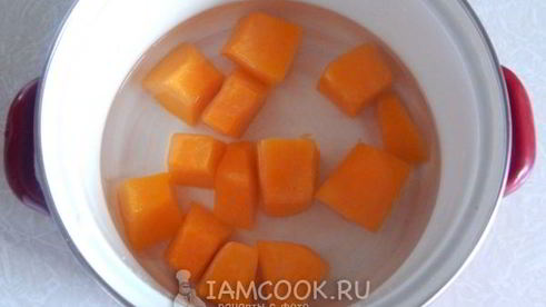 тыквенная каша на молоке