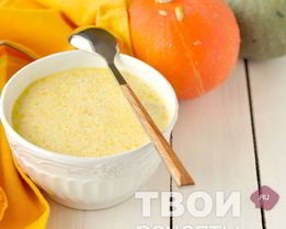 Тыквенная каша в мультиварке