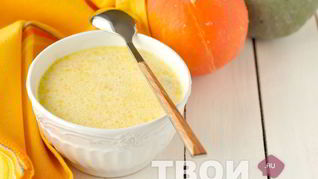 Тыквенная каша в мультиварке