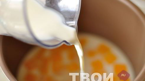 тыквенная каша в мультиварке
