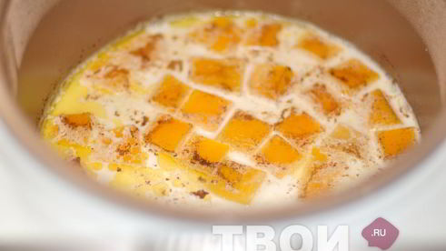 тыквенная каша в мультиварке