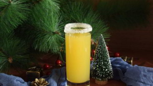 апельсиново-ананасовый коктейль