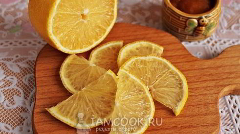 чай имбирный с лимоном и медом