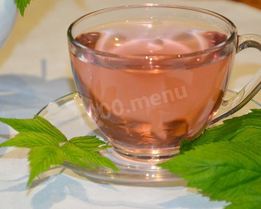 Чай из листьев малины