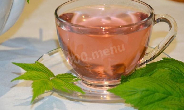 Рецепт чая из листьев малины