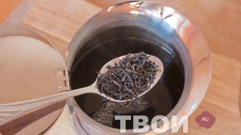 чай с молоком