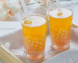 Чай с тапиокой