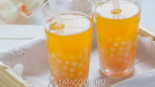 Чай с тапиокой