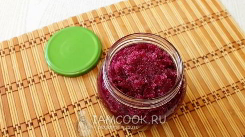 чайная роза перетертая с сахаром