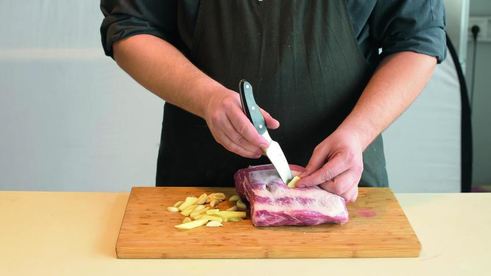 горячая буженина из свиной шейки